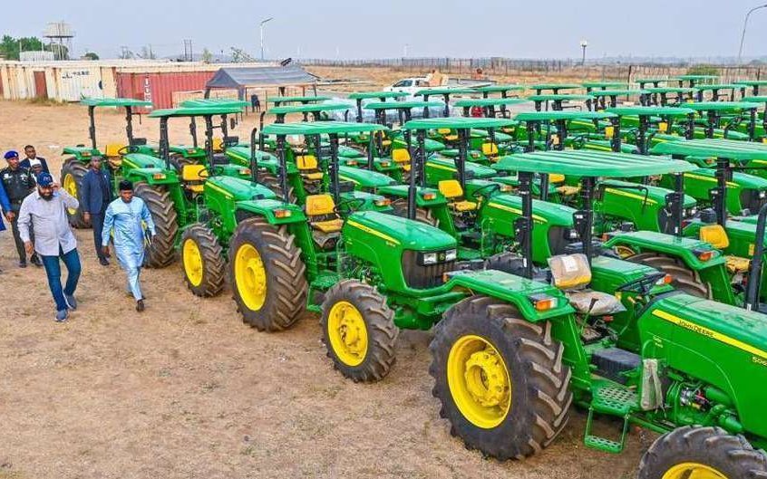 Tractors deployed